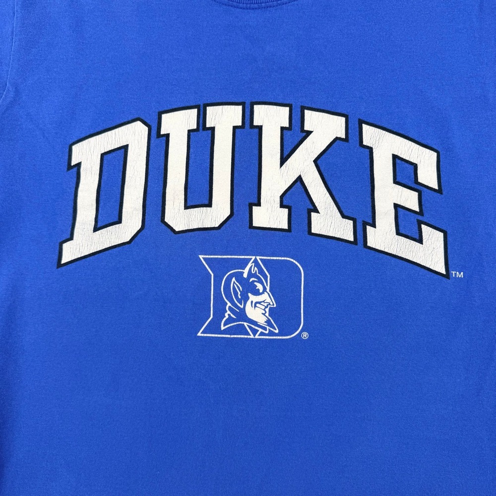 Steve & Barrys Duke Blue Devils T-Shirt Mens Small Blue NCAA Graphic Tee